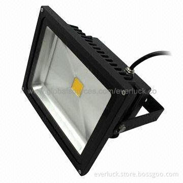 20W LED Floodlight with Waterproof Feature and 100 to 240V AC Input Voltage